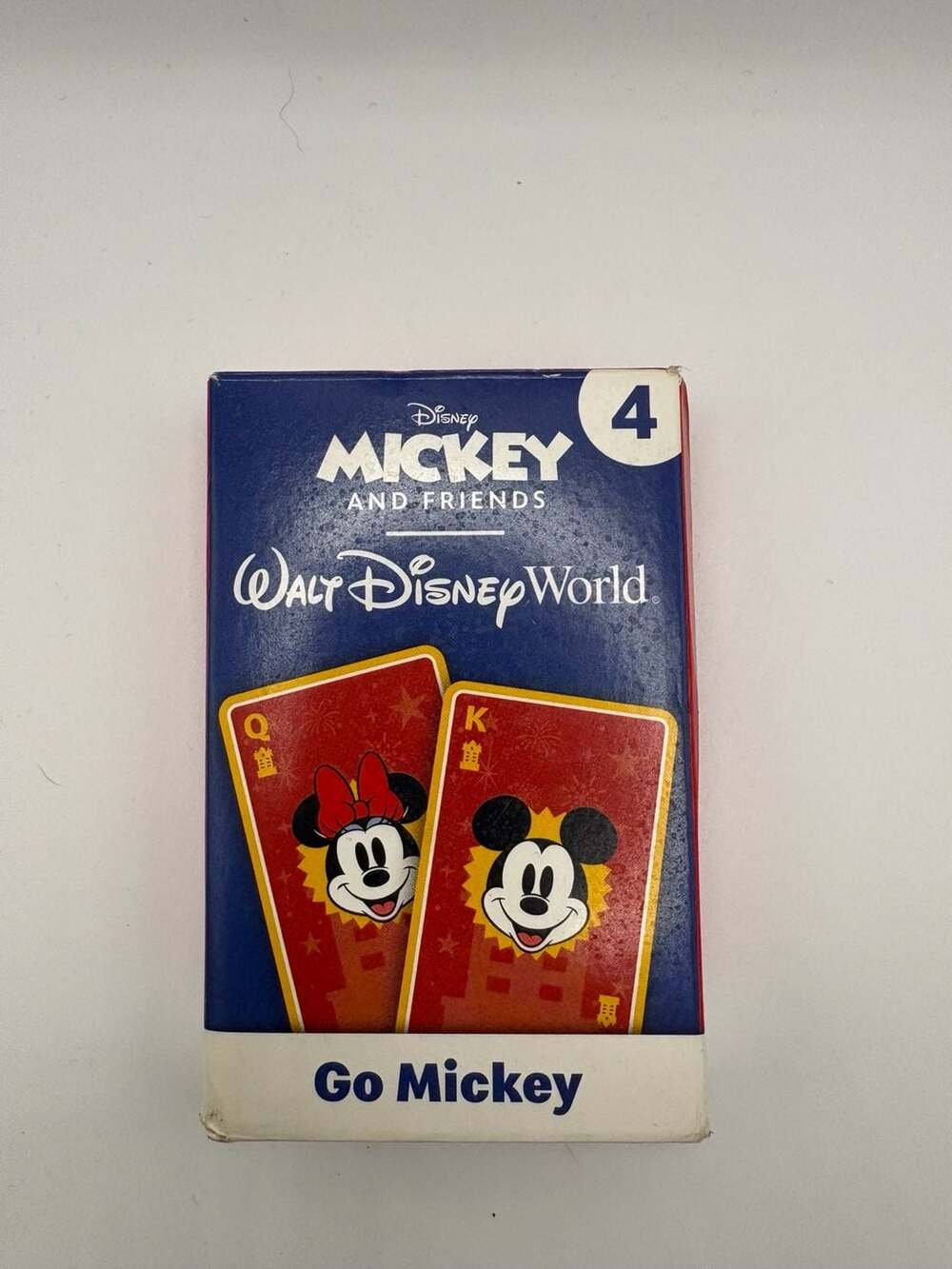 McDonald's Walt Disney World Mickey and Friends Go Mickey Playing Cards Toy 4